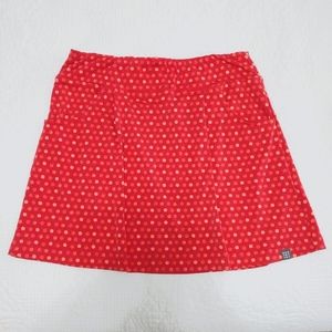 Title Nine, Red Skirt with Pockets, Small